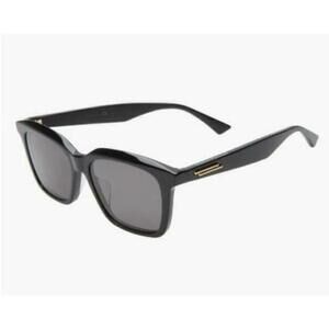 Bottega Veneta Unisex Black Square Sunglasses Grey Lens RTL: $430.00 Bottega Veneta | Accessories | Bottega Veneta Black  main image 3